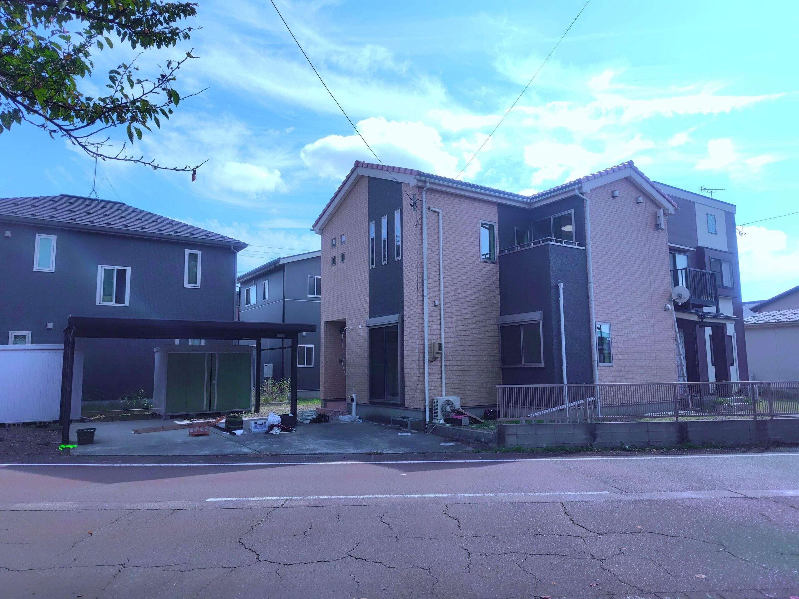 聖籠町諏訪山リフォーム住宅外観