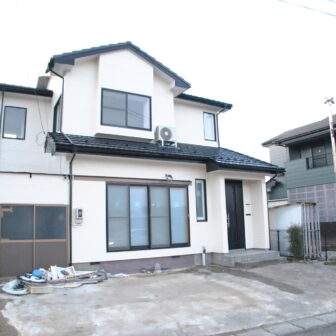 新潟市西蒲区下山リノベーション住宅外観