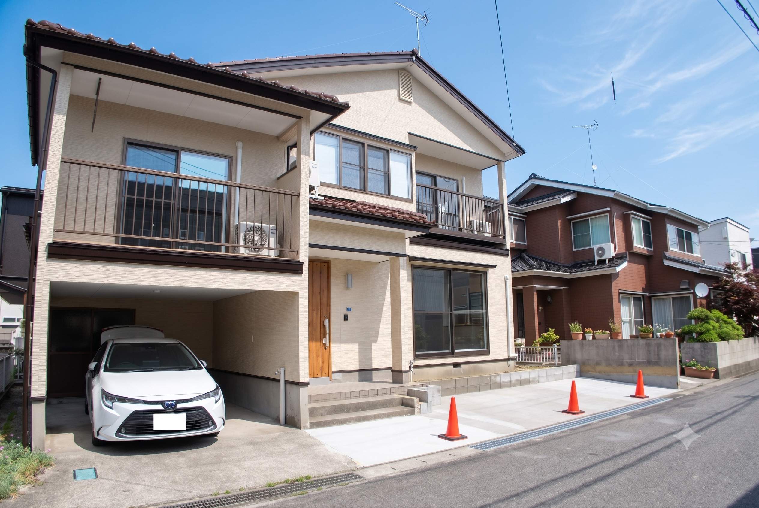 新潟市中央区山二ツリノベーション住宅外観0618