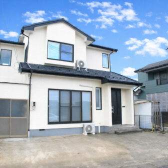 新潟市西蒲区下山外観写真工事完成